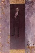 Gustav Klimt Portrat des Schauspielers Josef Lewinsky als Carlos oil painting artist